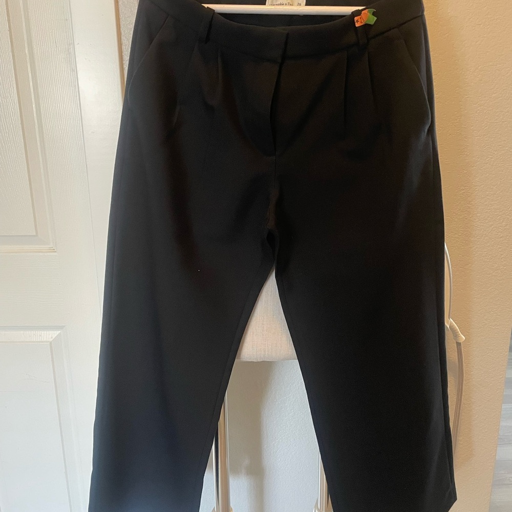 Abercrombie & Fitch Black Sloan Trousers